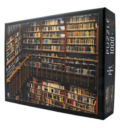 Puzzle - La bibliothèque de l'abbaye