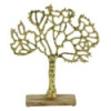 ARBRE DE VIE METAL DORE 