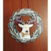 Christmas Stag Wreath